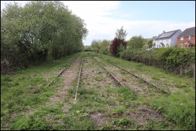 New station site - looking into Portishead