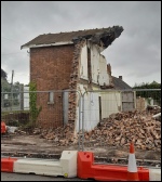 Demolition of old Station House, Pill