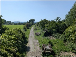 From Station Road bridge, Portbury, looking towards Portisheadl. May 2026