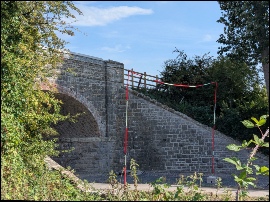 Marsh Lane bridge after strengthening work. August 2026