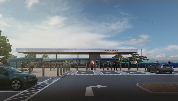 Proposed new Portishead station