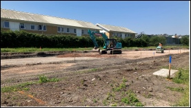 Works alongside Harbour Road, June 2026 