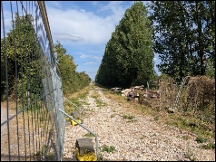 From Royal Portbury Dock Road bridge looking towards Marsh Lane and Pill. August 2026