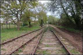 End of double track – looking towards Bristol